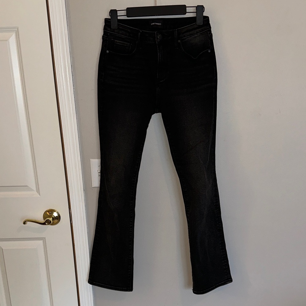 DRIFTWOOD Black Flare Jeans